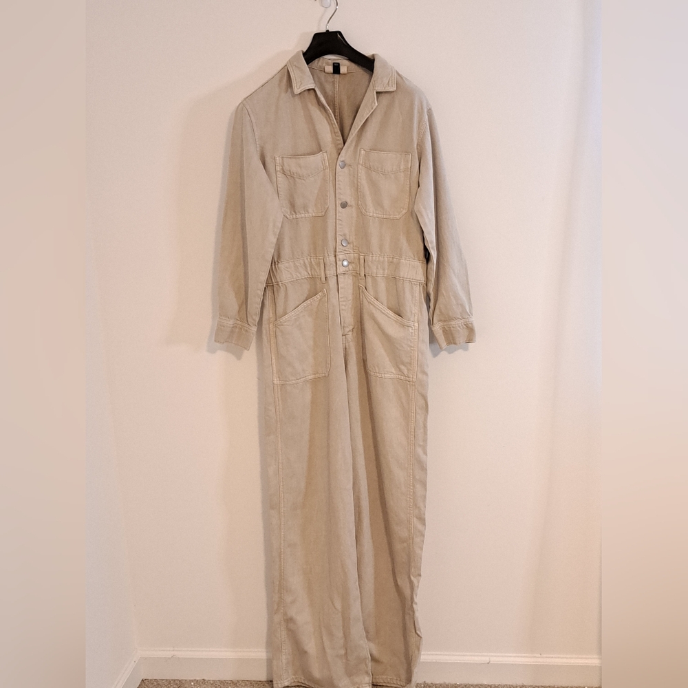 Universal Thread Beige Long Sleeve Beltloops@ Wai… - image 5